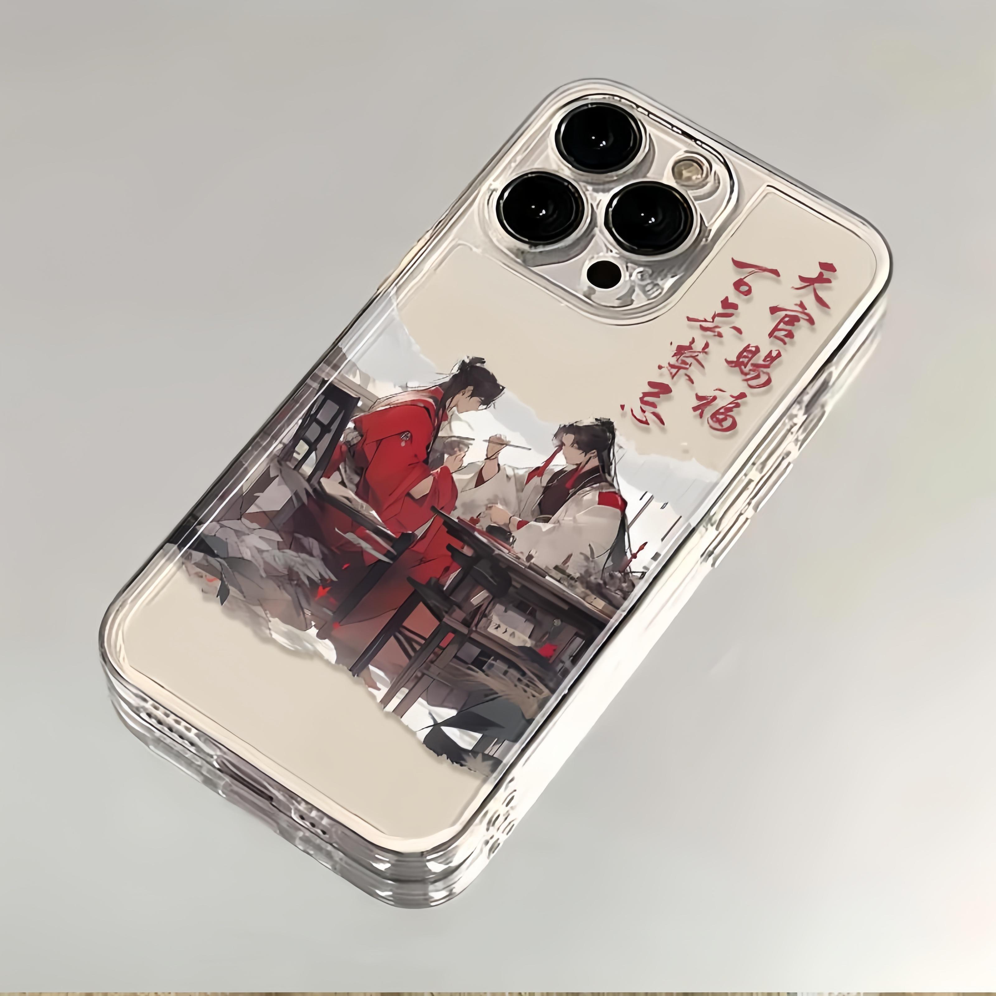 天官赐福苹果小米oppovivo华为适用iPhone12/13/14/15手机壳全包