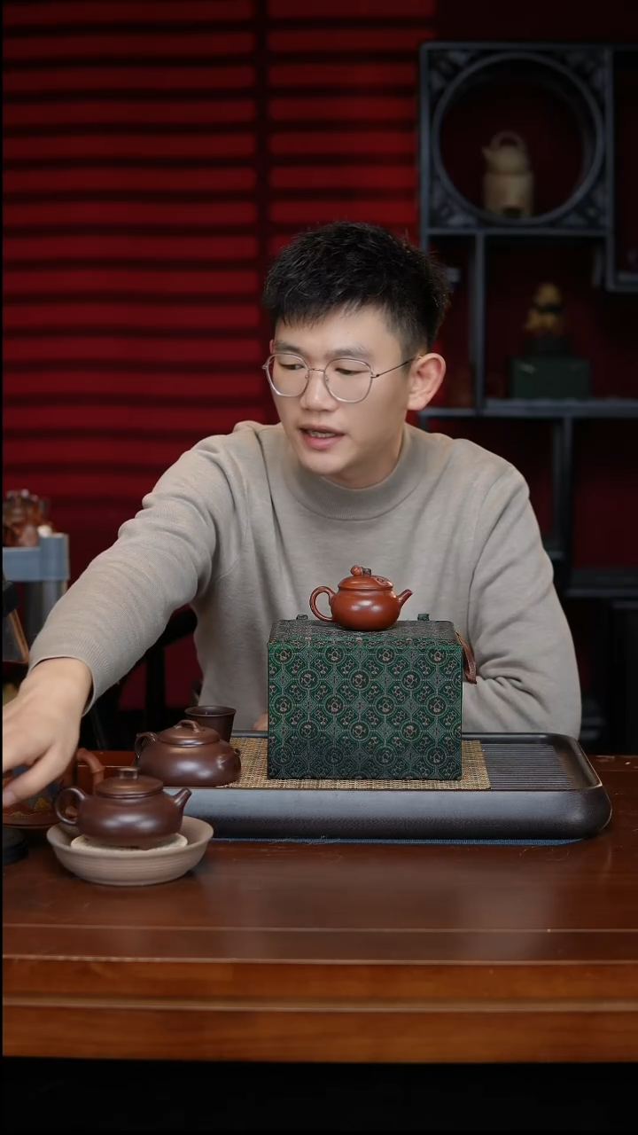 【闪购商品】紫砂茶壶柿柿如意+QS1