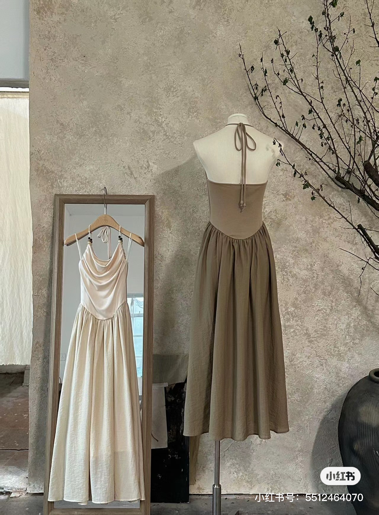 衣柏纷古着时尚连衣裙