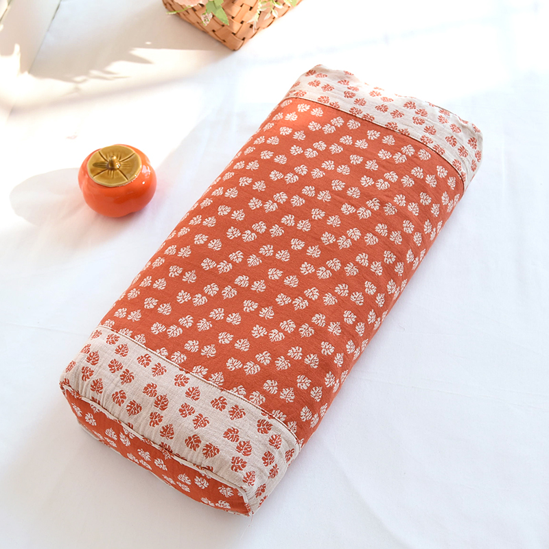 暖居色织提花棉枕头套（不带内芯）