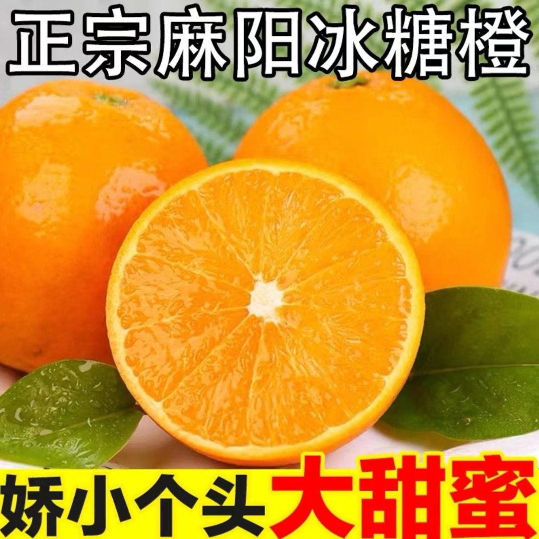 湖南麻阳冰糖橙新鲜水果包邮现摘当季时令新鲜水果超甜孕妇2-9斤