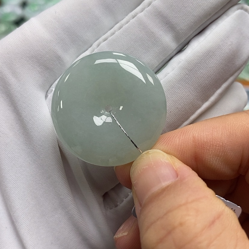 【闪购商品】翡翠颈饰未镶嵌平安扣