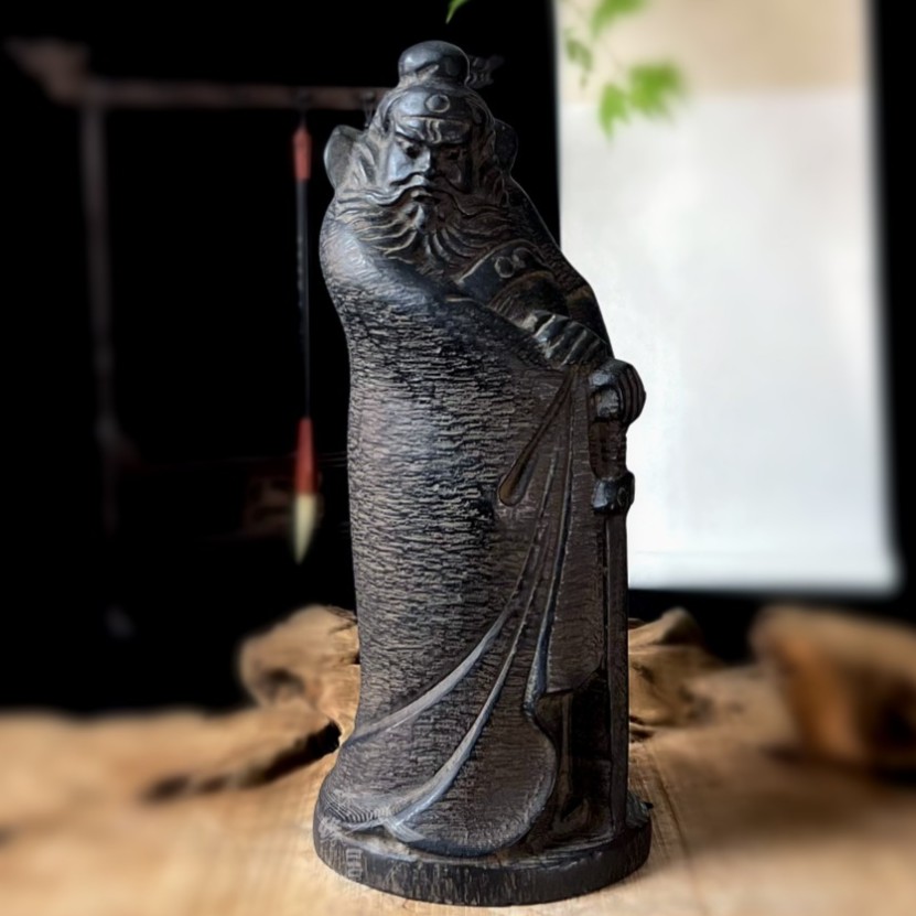 龙年复古做旧钟馗人物摆件家居桌面玄关装饰 - 钟馗