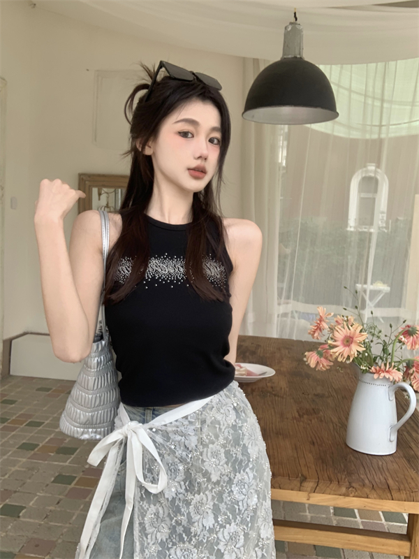 实拍实价透视网纱蕾丝裙半身裙女早春下摆叠穿屁帘围裙短裙+背…