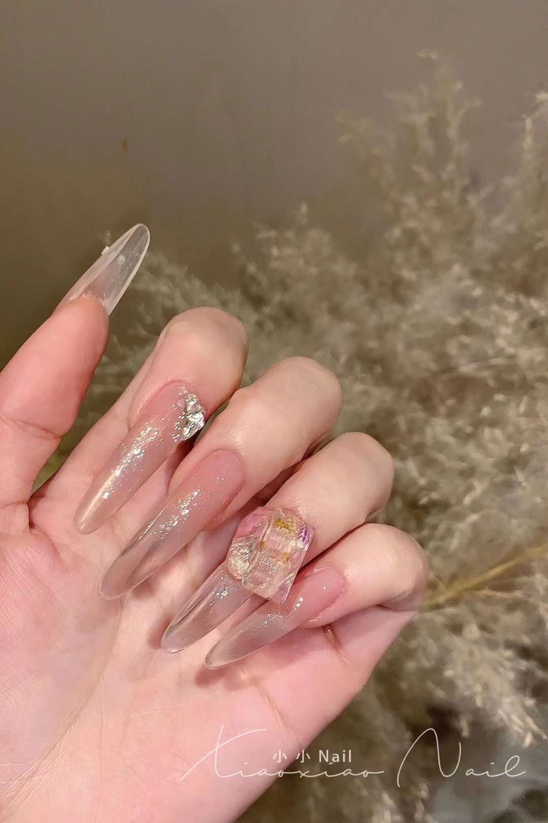 天花板5t镀底6*8小冰糖 梧州特彩水晶料精品美甲钻DIY