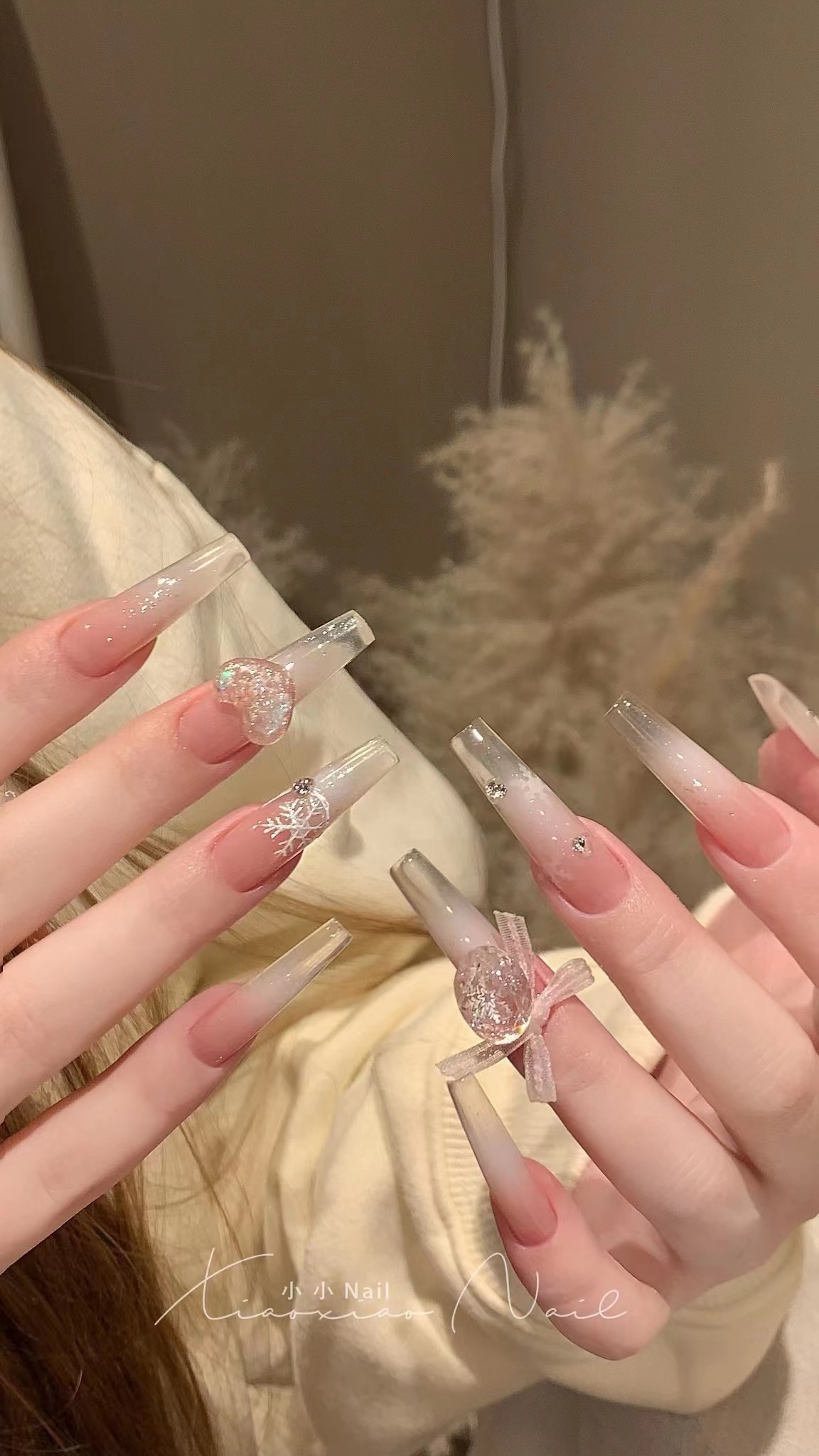 天花板镀底10m肥方混  梧州特彩水晶料精品美甲钻DIY