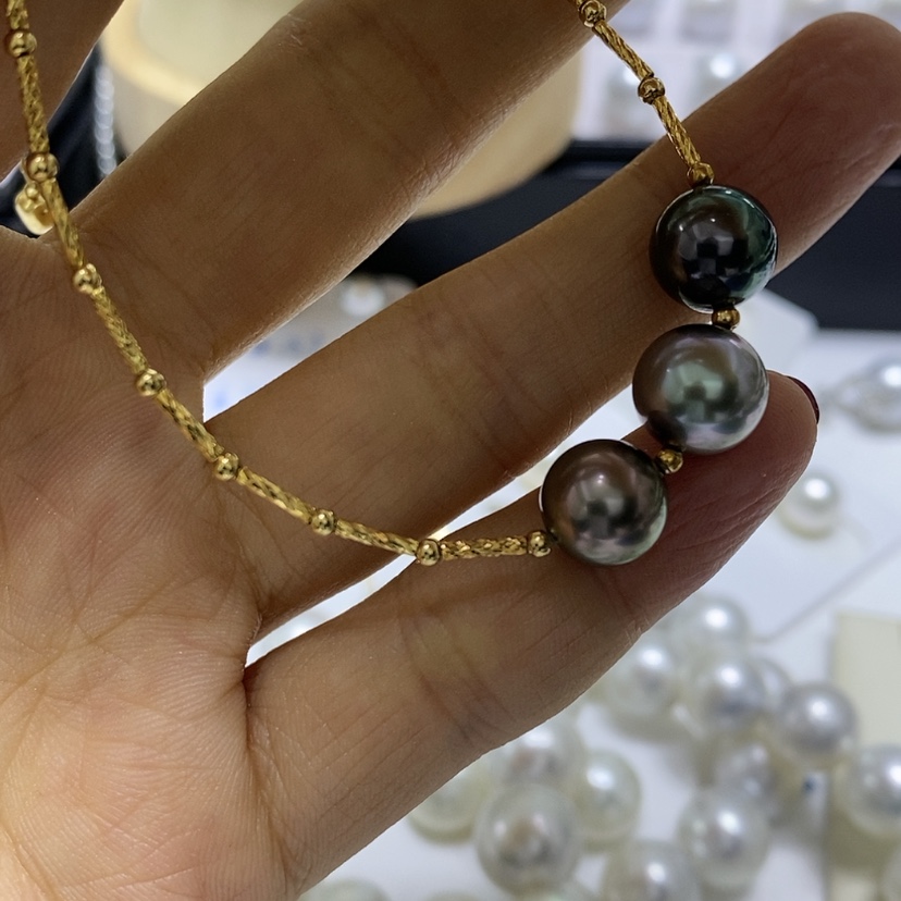 【闪购商品】海水珍珠手镯18K金镶嵌L****宁