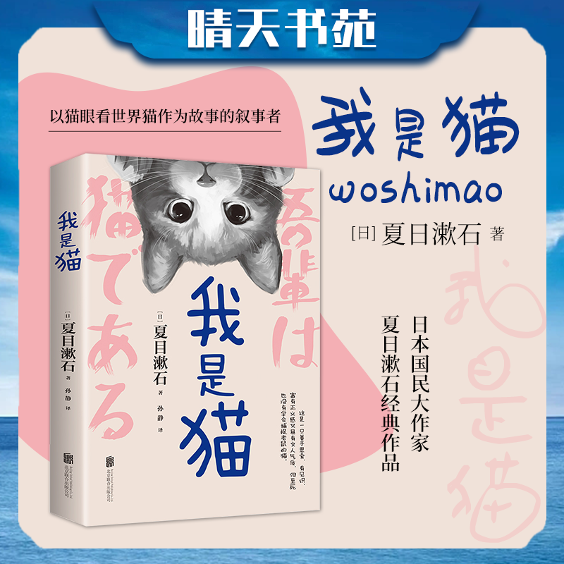 我是猫 这是一只有正义感又具有文人气质、到底也没学会捉老鼠的猫