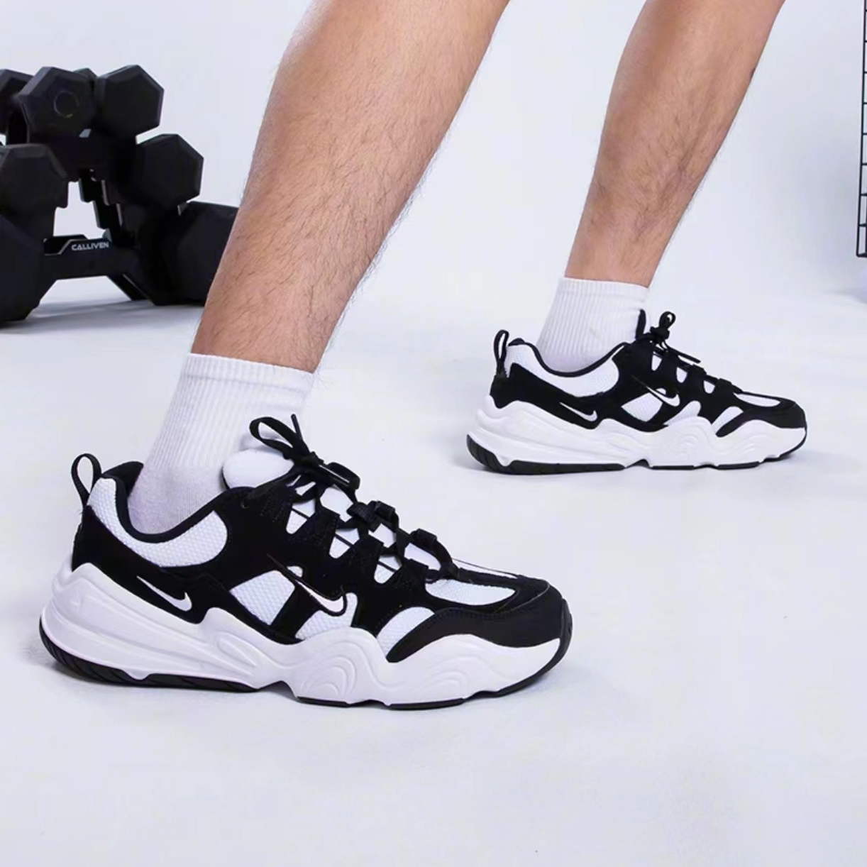 【断码清货】Nike/耐克Tech Hera男款低帮透气运动休闲鞋FJ9532-101