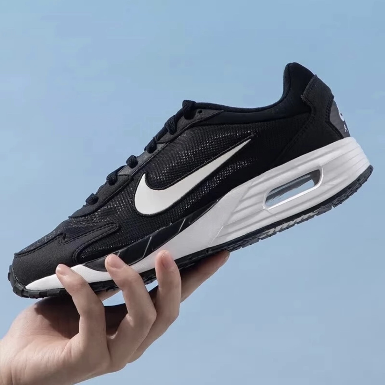 【断码清货】Nike/耐克 Air Max Solo男款低帮轻便休闲鞋DX3666-002