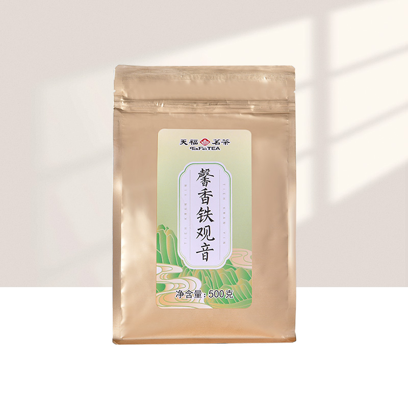 天福茗茶馨香铁观音 安溪乌龙茶清香型 春水秋香当季茶叶500g