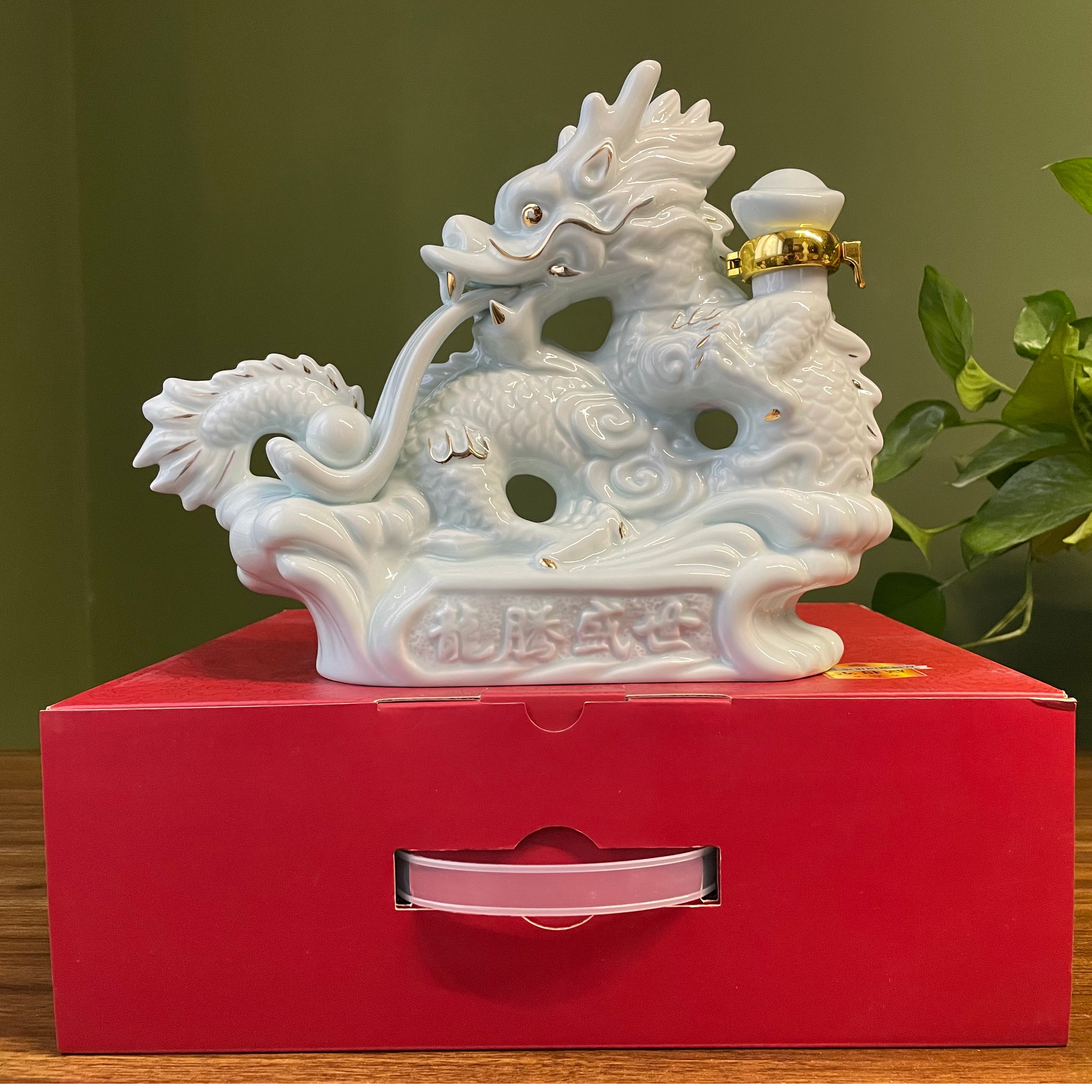 赢将军退伍创业战友聚会龙酒52度浓香发酵52度1000