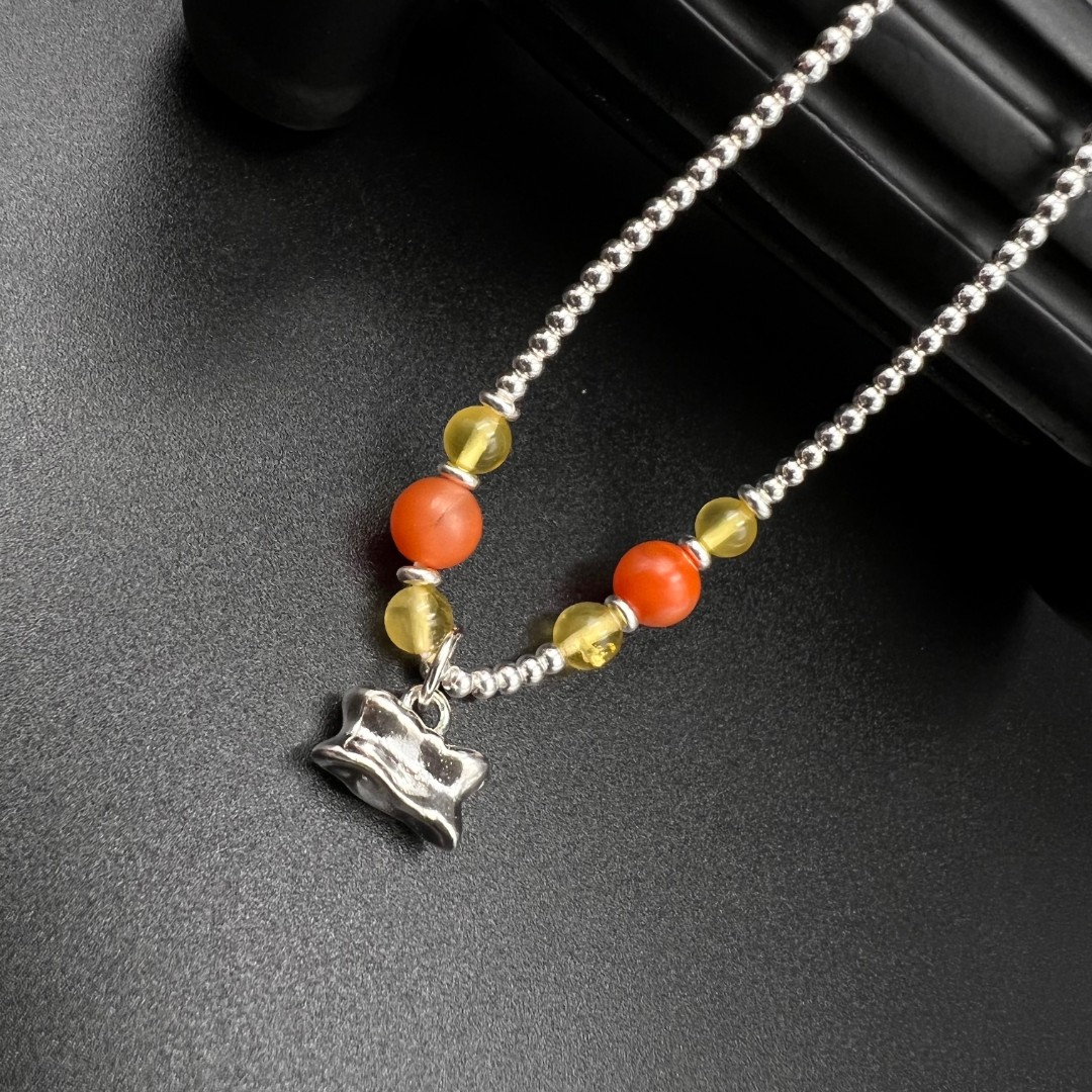 坠链均925银 925银DIY手工项链 XL00253