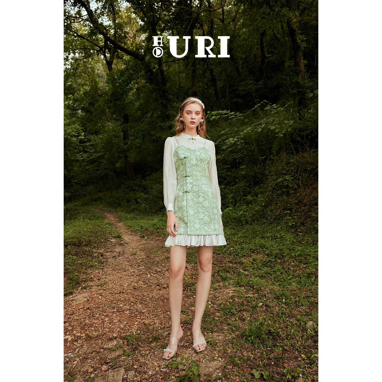 【高高甄选】  HOURI海蕾琳  连衣裙  LQ02AE3R0222