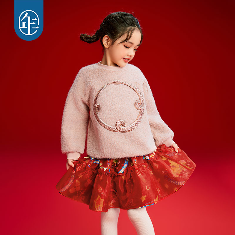 【预约】年衣女童半身裙冬新款宝宝网纱蓬蓬公主裙儿童裙子G