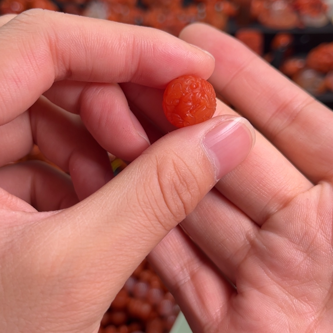 【闪购商品】南红玛瑙配饰14未镶嵌旭**光