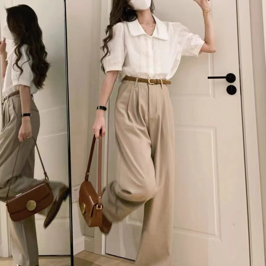 24.99-39.99 夏天 木木  显瘦气质洋气高腰时尚夏季减龄套装