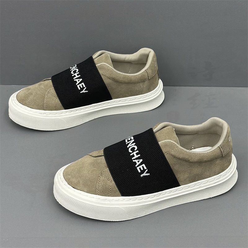 网红爆款男板鞋秋冬季新款百搭舒适软底懒人男士潮流休闲鞋潮鞋