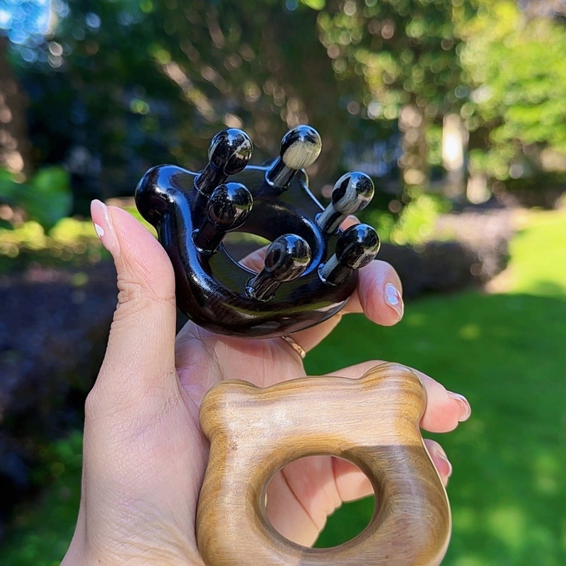 熊头疗梳高贵羊按摩头部经络疏通头疗养生养发护发缓解疲劳压力