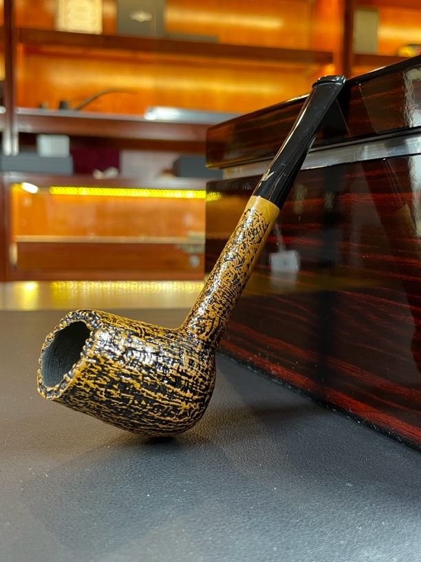 意大利火焰王石楠木手工烟斗（内径20.5 斗深39.7）