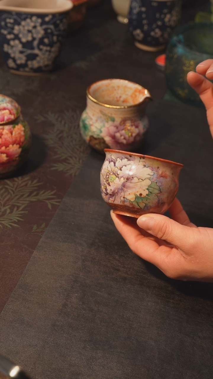 【闪购商品】陶国色天香主人杯