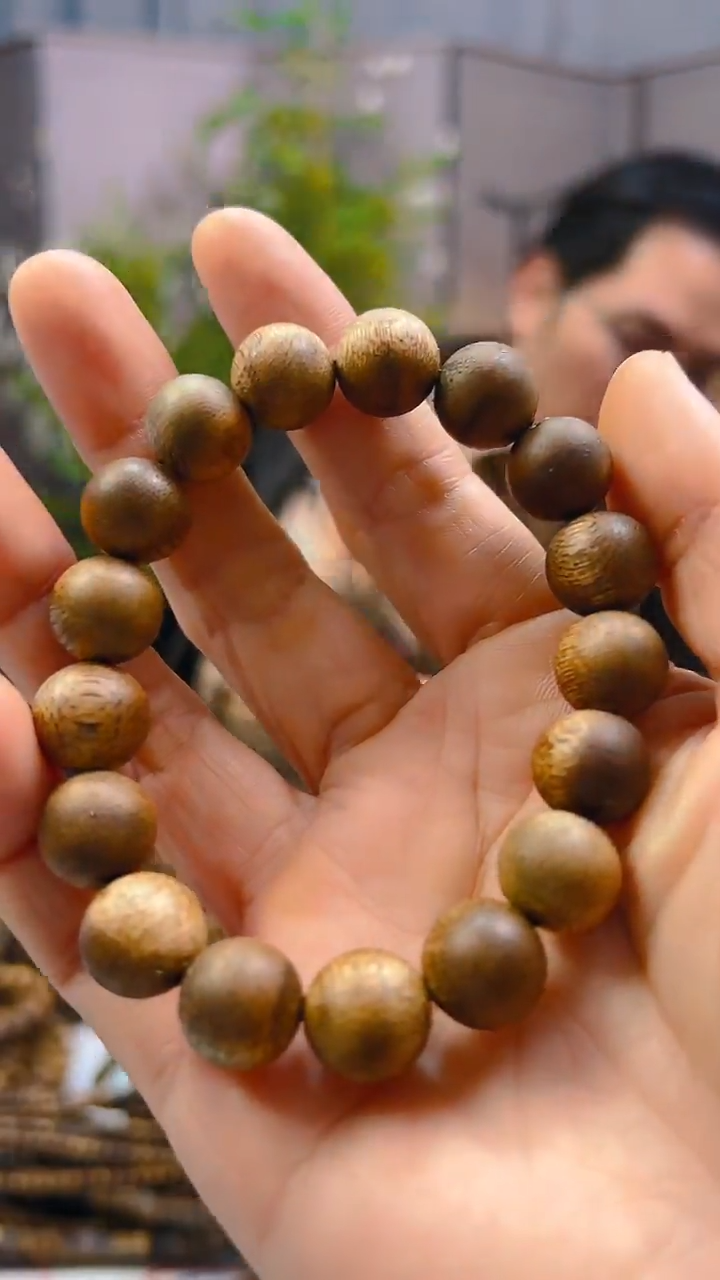 【闪购商品】沉香手串奇楠单圈圆珠手串