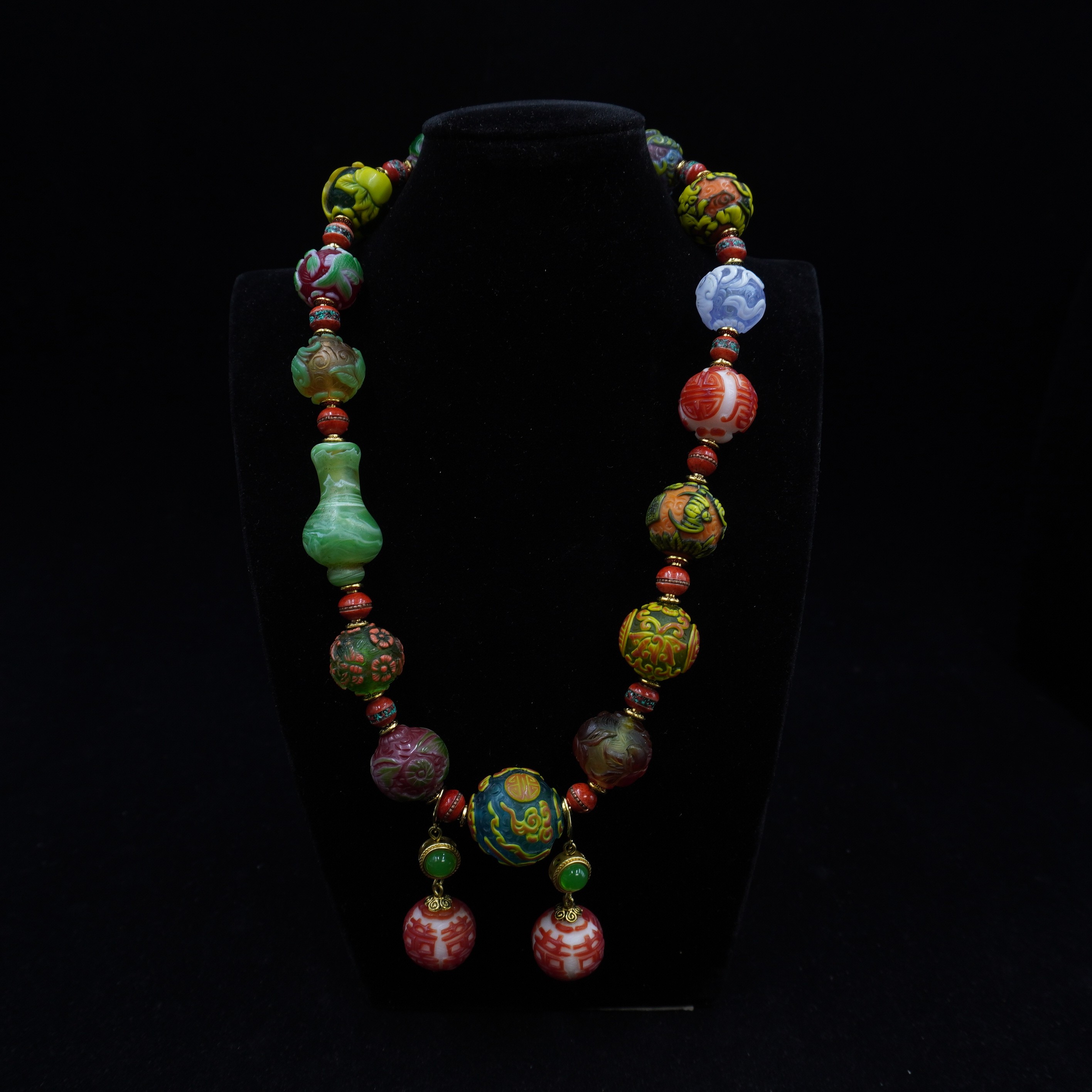 111124复古百搭琉璃