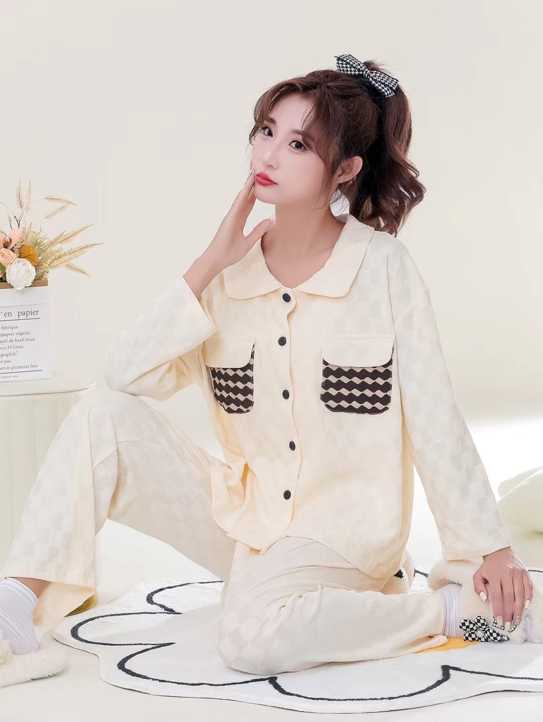 女士睡衣家居服宽松舒适休闲