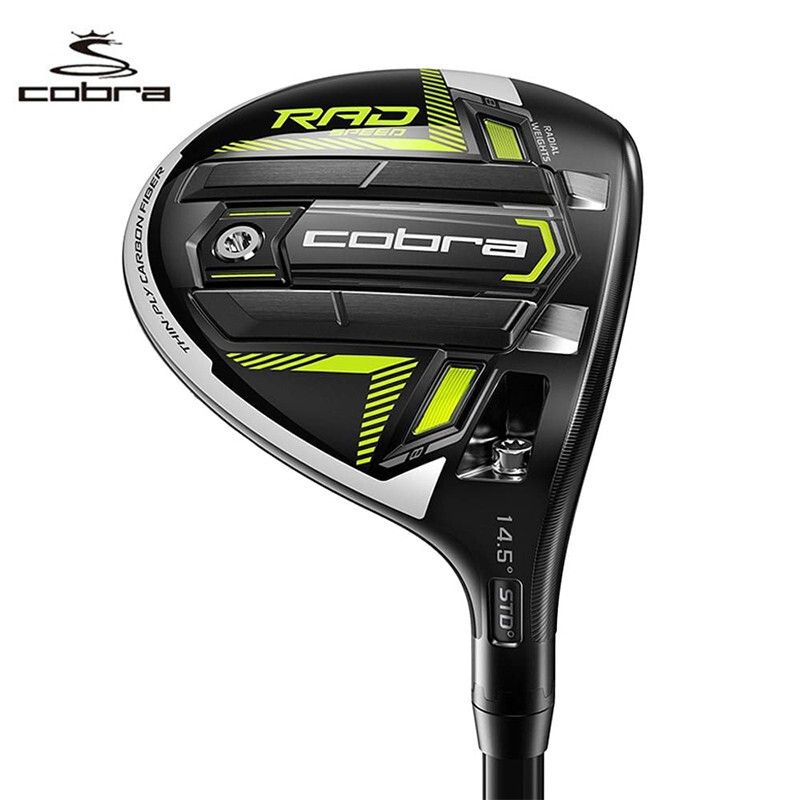 COBRA蛇王高尔夫RAD系列男士3号5号球道木杆德尚博同款远距离正品