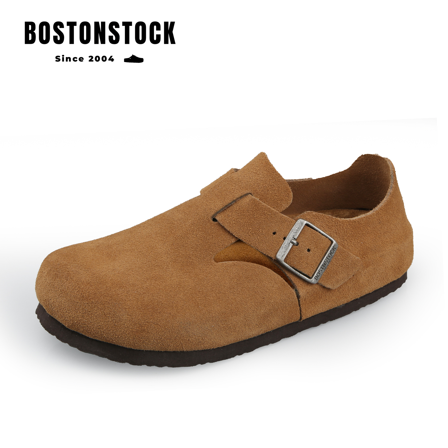 BOSTONSTOCK·外贸品牌春夏歐洲經典全包真牛皮百搭真軟木勃肯