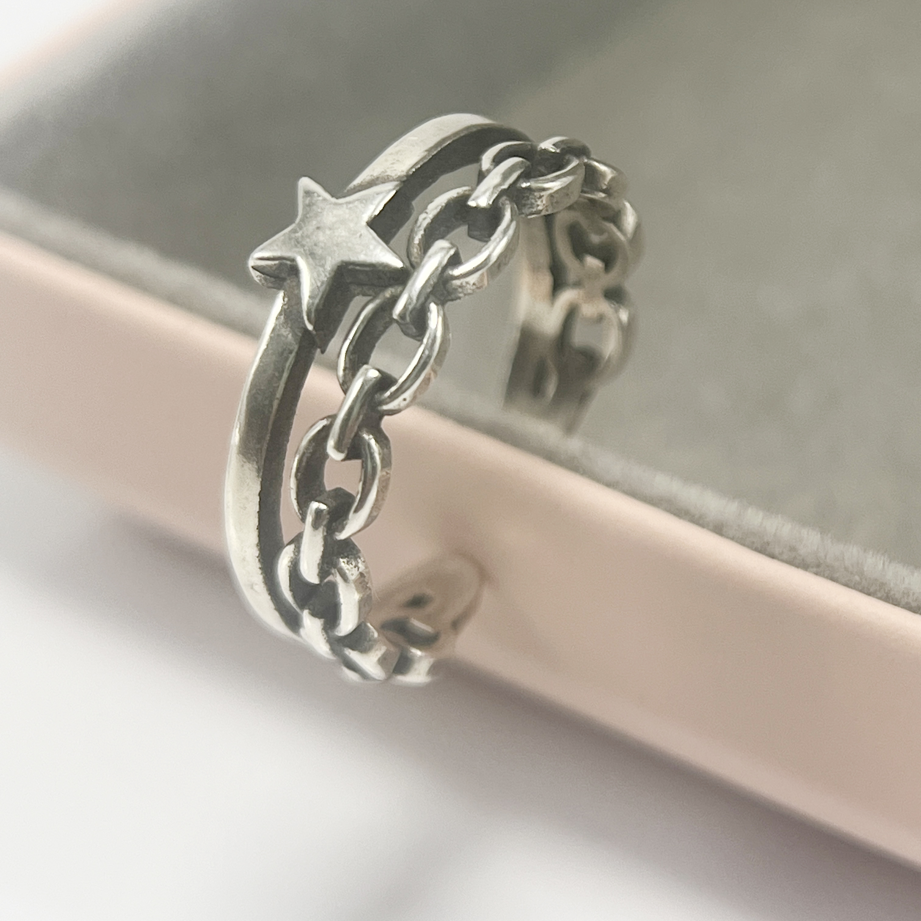 925银戒指 【戒指炸款】原创设计轻奢时尚小众气质高级感最新款戒指