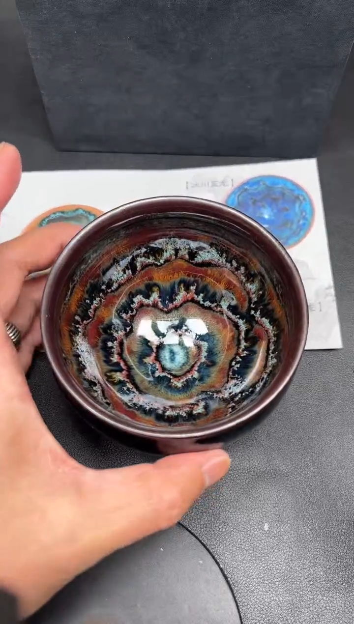 【闪购商品】瓷茶盏云飞