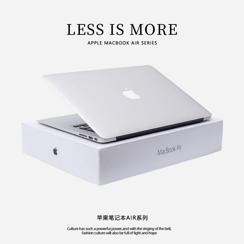 95新 Apple/苹果 11.6寸MacBookAir笔记本超薄电脑商务学习-xs
