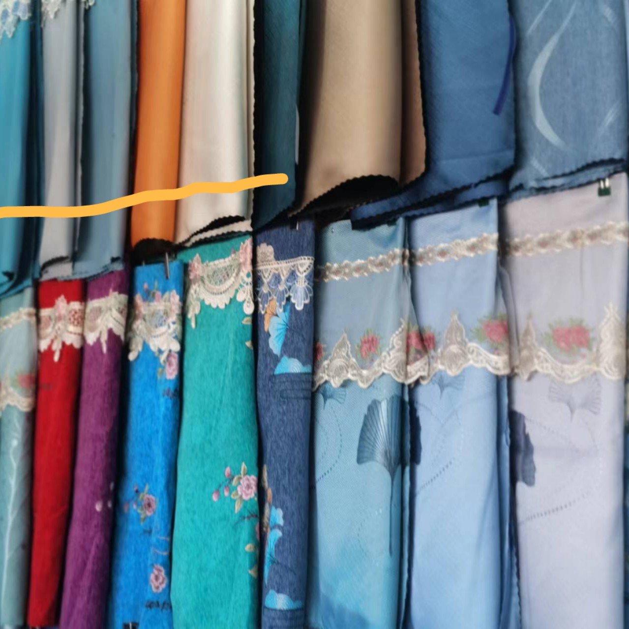 货车通用款数码提花窗帘