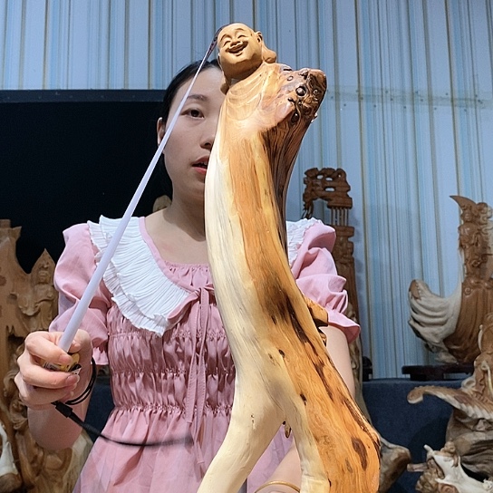 柏木（崖柏）根雕摆件