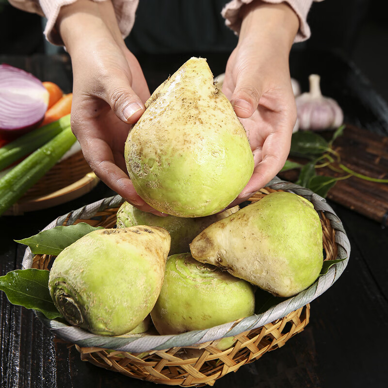 东北特产新鲜芥菜疙瘩下饭菜5斤农家大头菜辣菜咸菜丝顺丰包邮