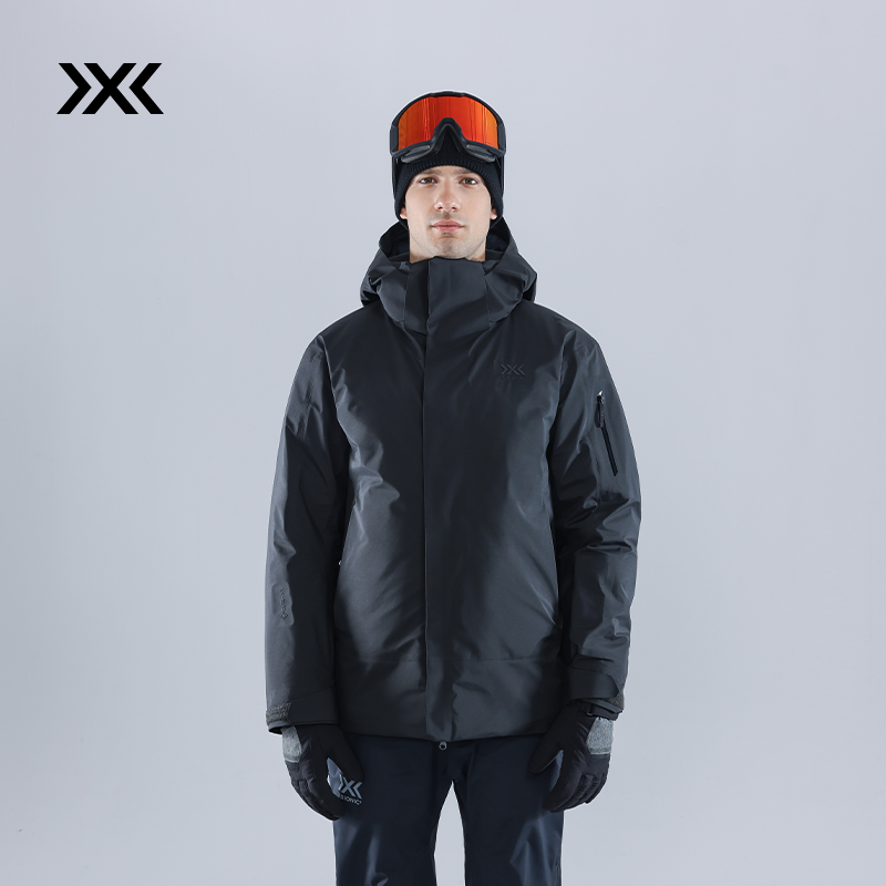 X-BIONIC 银河原力戈尔防水羽绒服滑雪服男款户外商务防风保暖