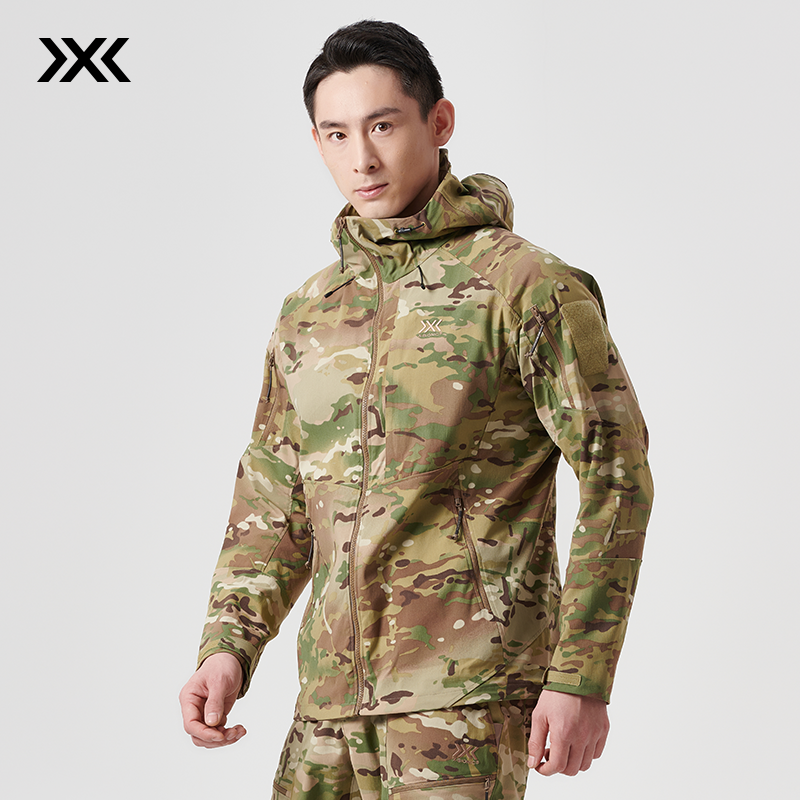 X-BIONIC MC战神战术男款轻量风衣耐磨防风防泼水户外透气四季款