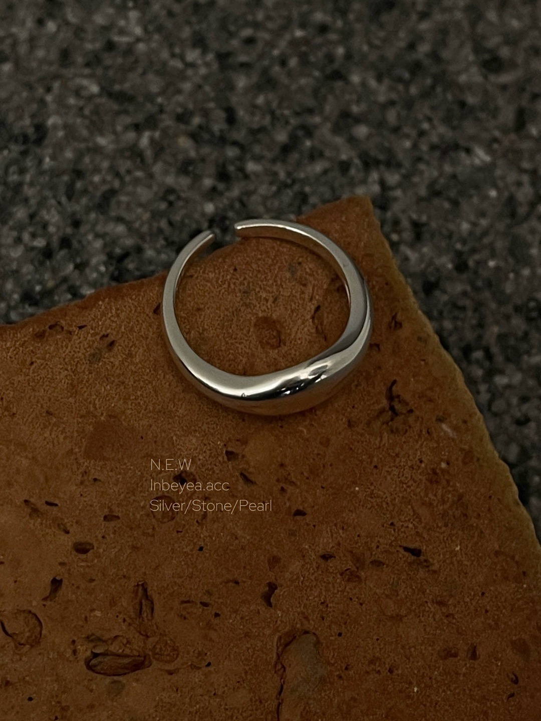 925银戒指 光面戒指 25570