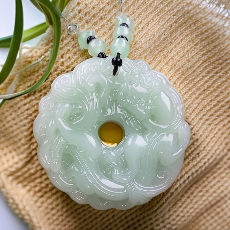  平安扣3..手工男女同款双面时尚经典百搭精美吊坠