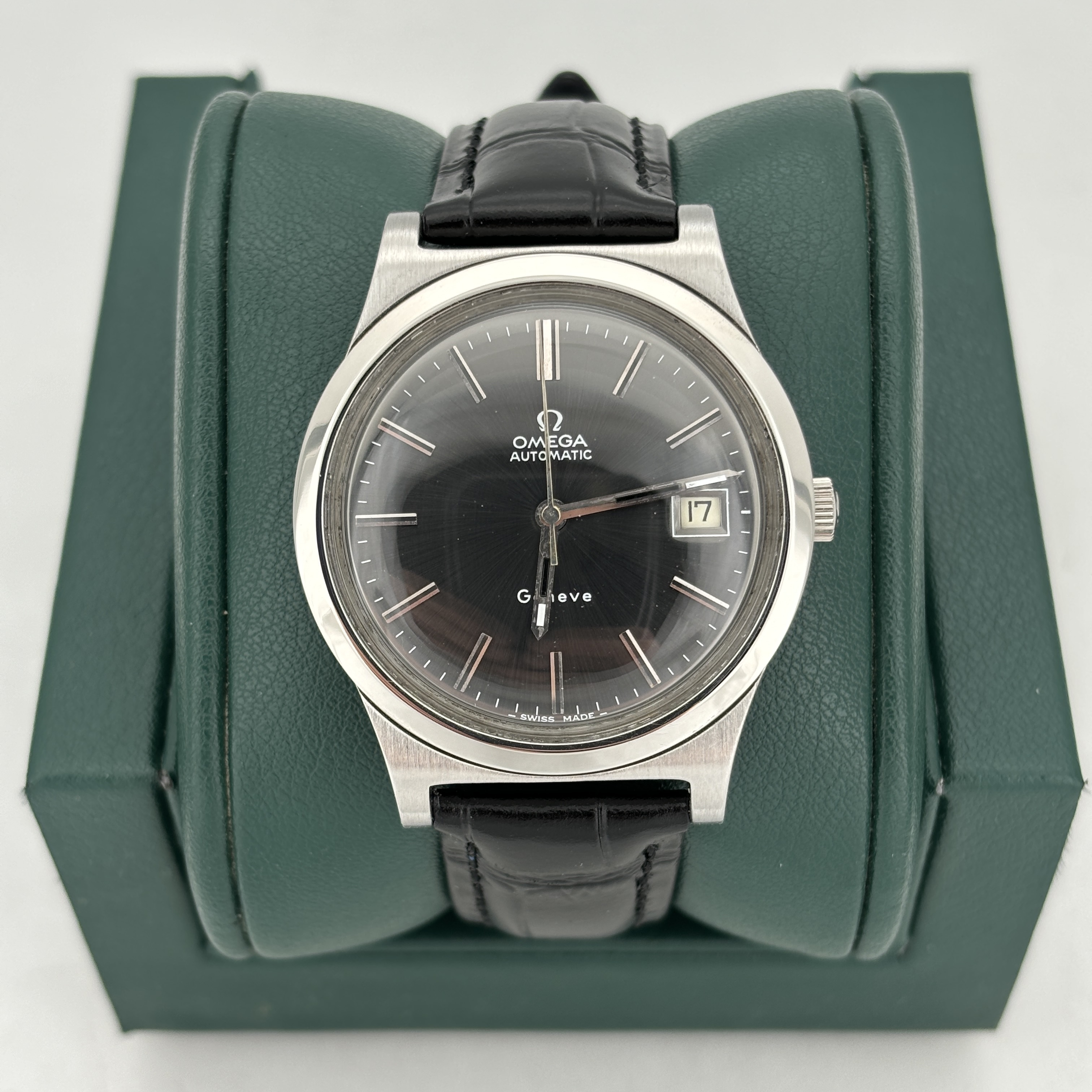 95新 Omega/欧米茄 表径36 日内瓦尊达经典机械中古瑞士表 M1474