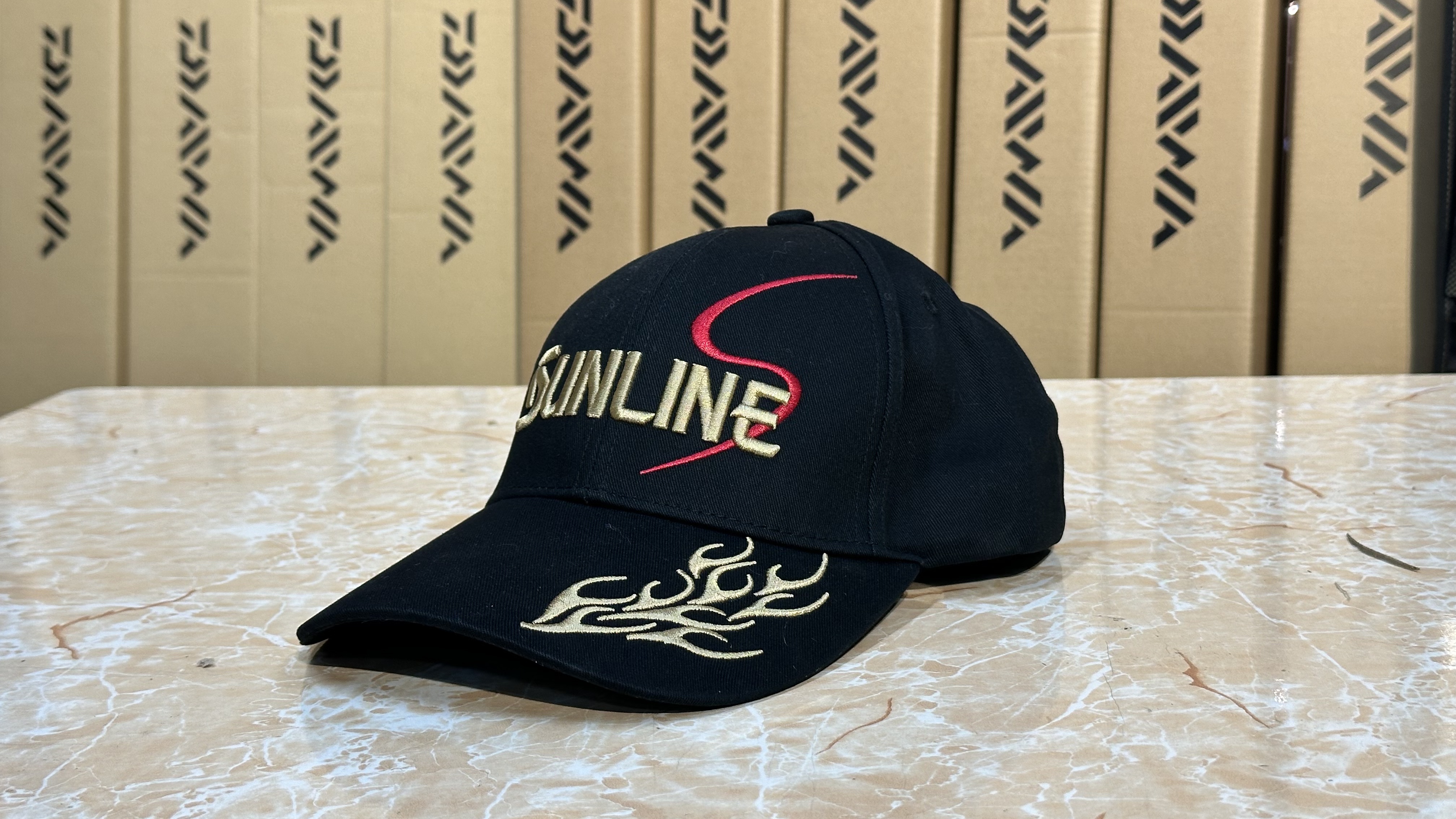 桑赖刺绣透气防晒帽