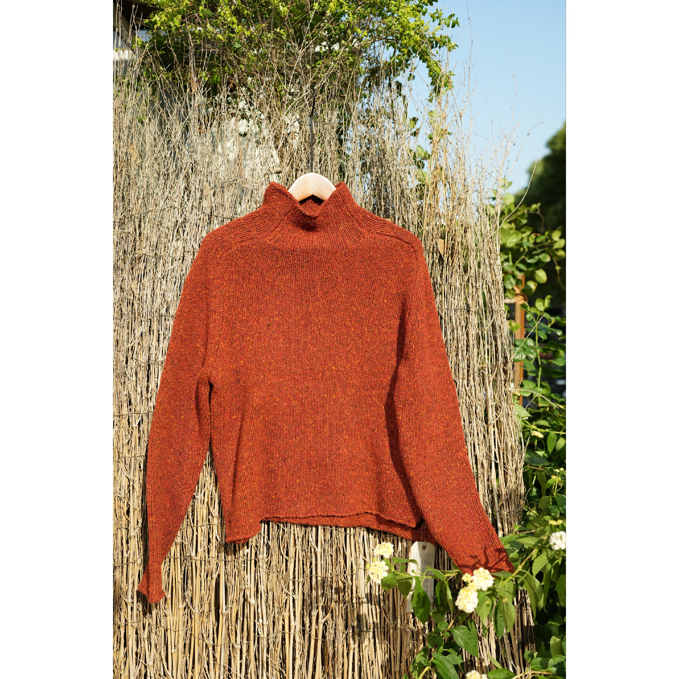 左岸迷香 / 秋冬ins半高领长袖套头百搭毛衣上衣 / FW7031