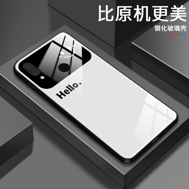 适用于荣耀10青春版手机壳HONOR10青春版商务简约男款防摔玻璃硬