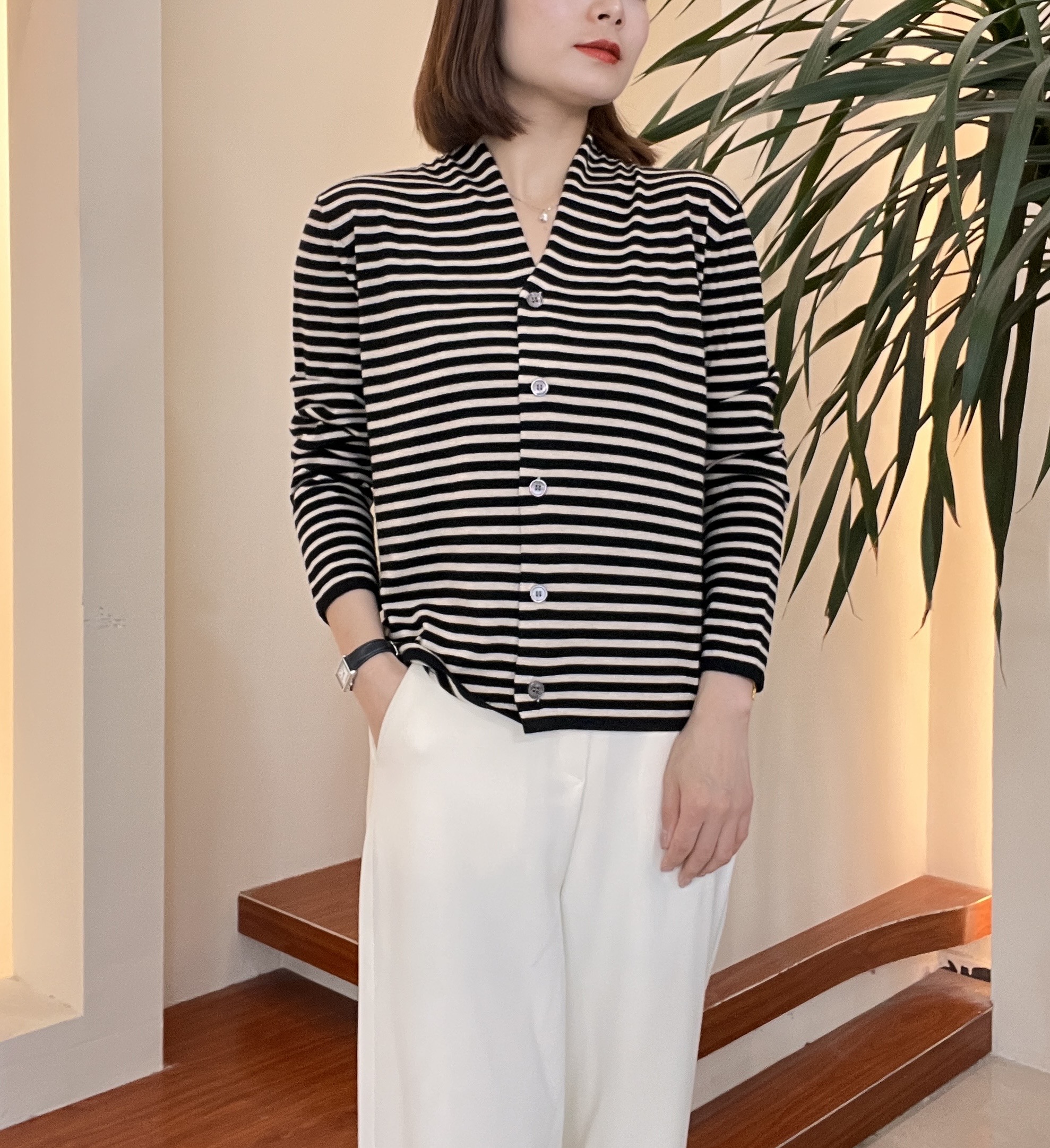 SKL-957秋季新款时尚气质显瘦休闲百搭开衫长袖