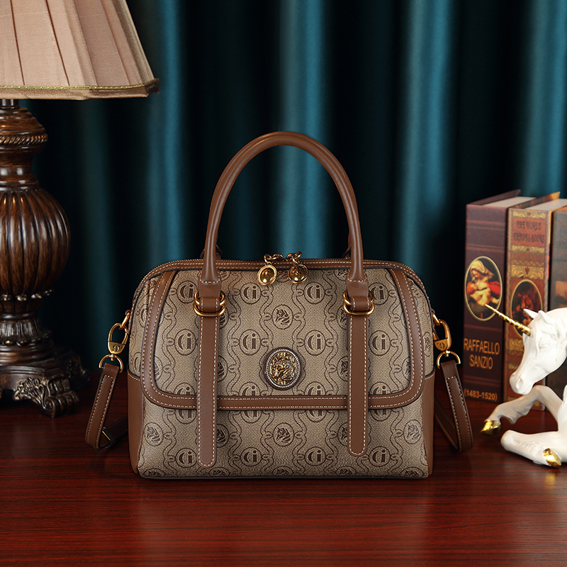 新款独角兽系列高定款时尚大波士顿手提包X0088-1