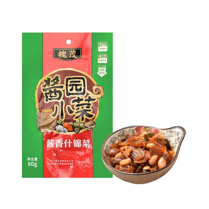 槐茂酱菜咸菜什锦果仁苤蓝花下粥开味下饭菜老字号正宗酱腌菜笋0g