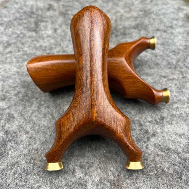 金星紫檀铜头天罡实木弹弓一把（75.14左右）