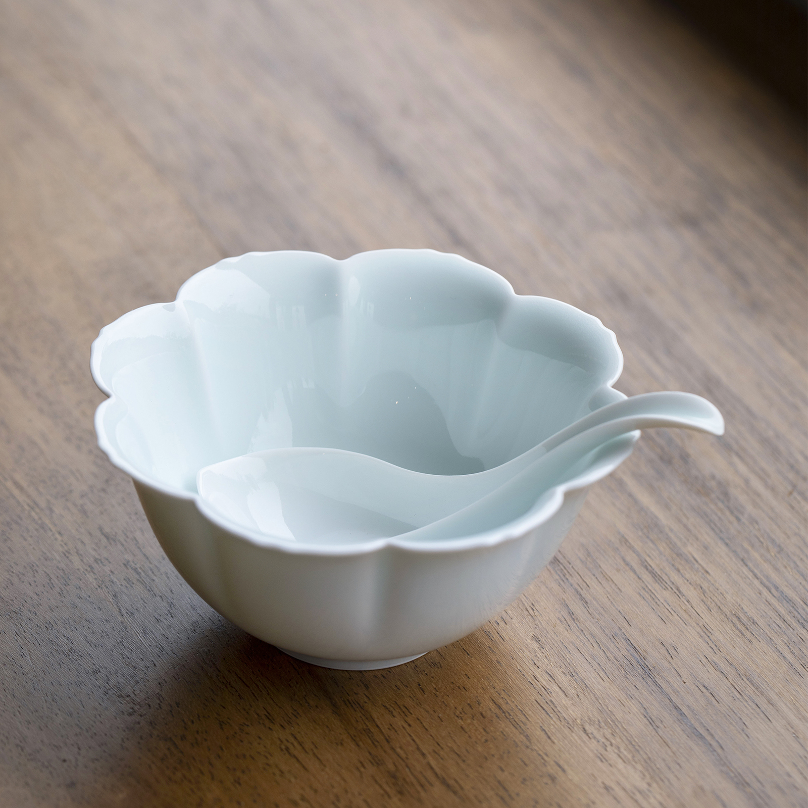 曼叙陶瓷小碗家用2024新款高颜值樱花精致漂亮的米饭碗景德镇餐具