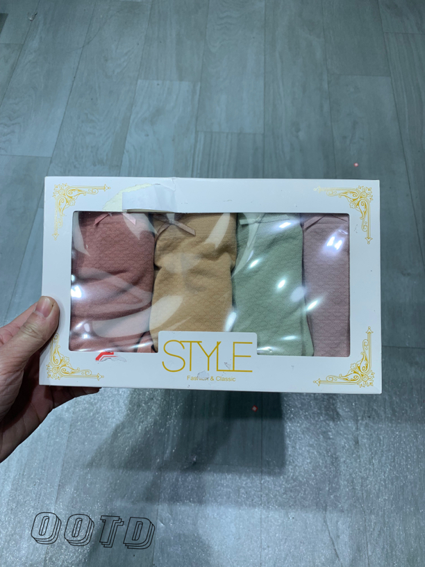 好穿女士内裤（一盒4条）.